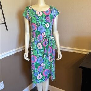 Talbots Women’s Multicolored Floral Dress